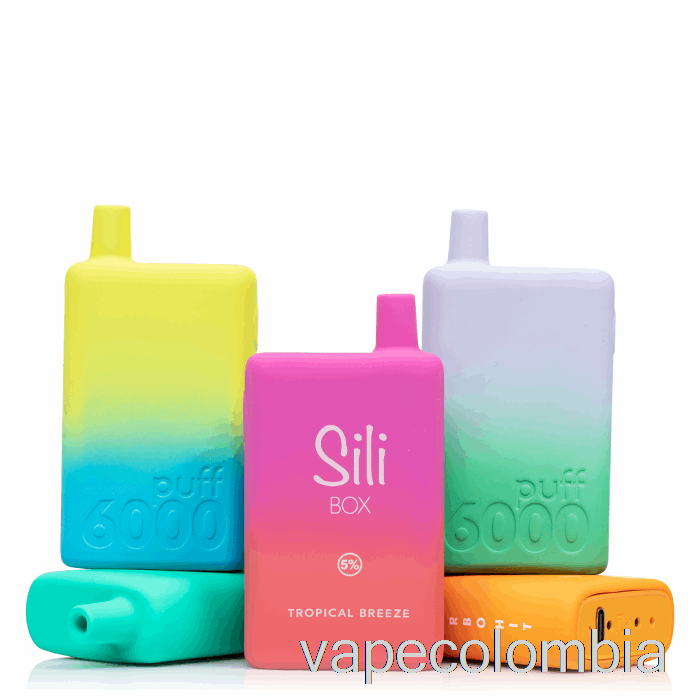 Vape Kit Completo Sili Box 6000 Nubes Bebe Desechables